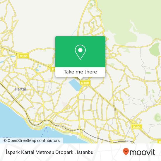 İspark Kartal Metrosu Otoparkı map