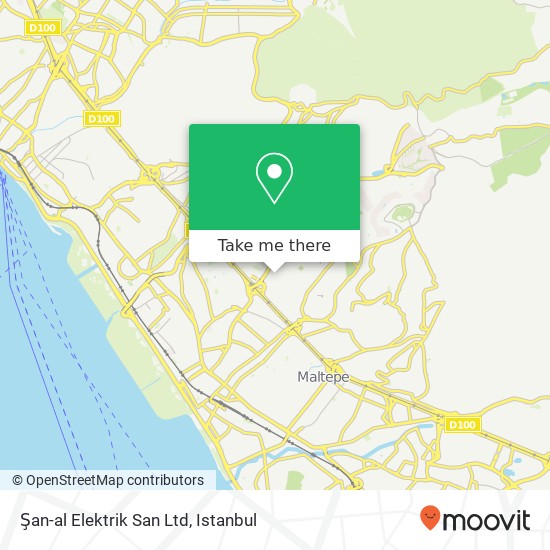 Şan-al Elektrik San Ltd map