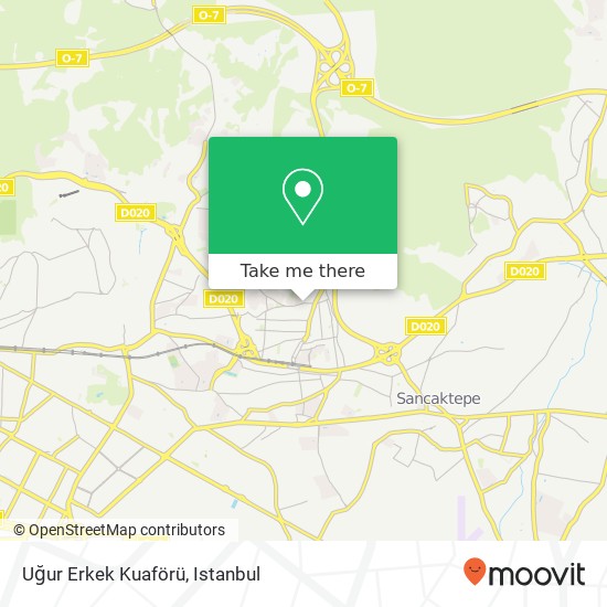 Uğur Erkek Kuaförü map