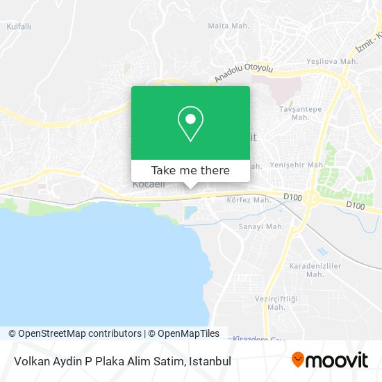Volkan Aydin P Plaka Alim Satim map