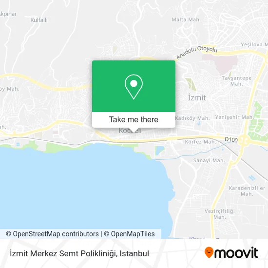 İzmit Merkez Semt Polikliniği map