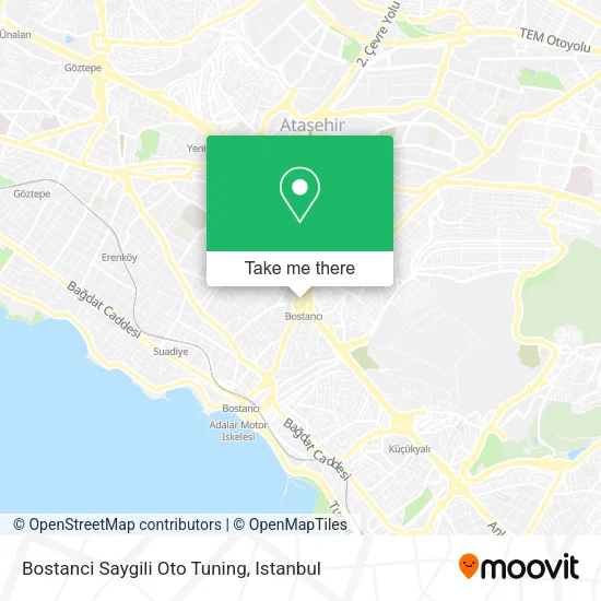 Bostanci Saygili Oto Tuning map