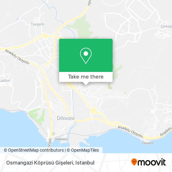 Osmangazi Köprüsü Gişeleri map