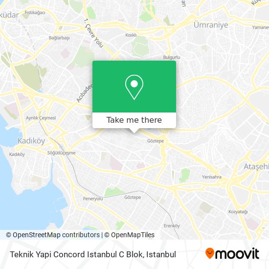 Teknik Yapi Concord Istanbul C Blok map