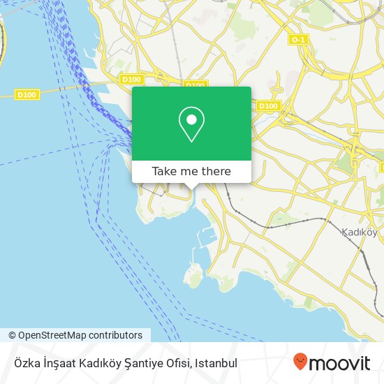 Özka İnşaat Kadıköy Şantiye Ofisi map