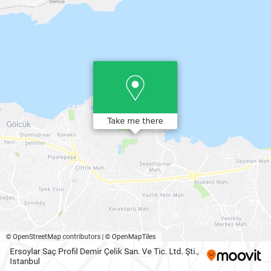 Ersoylar Saç Profil Demir Çelik San. Ve Tic. Ltd. Şti. map