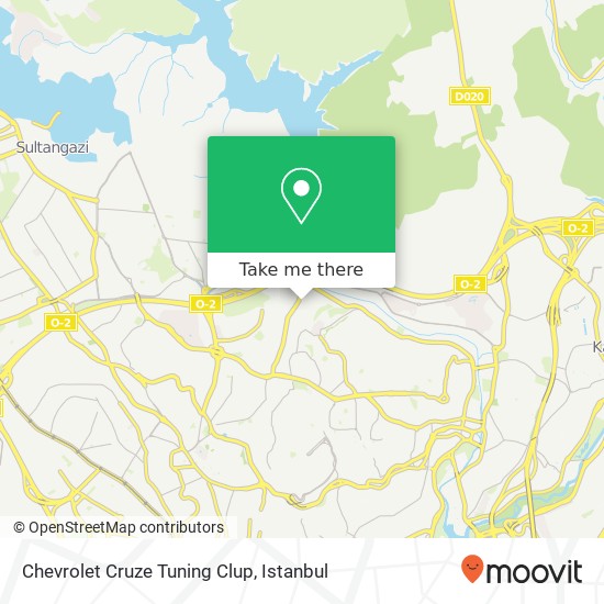 Chevrolet Cruze Tuning Clup map