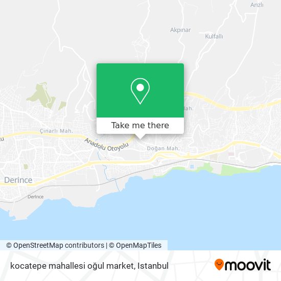 kocatepe mahallesi oğul market map