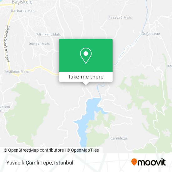 Yuvacık Çamlı Tepe map