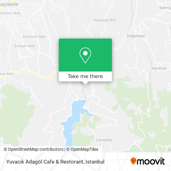 Yuvacık Adagöl Cafe & Restorant map