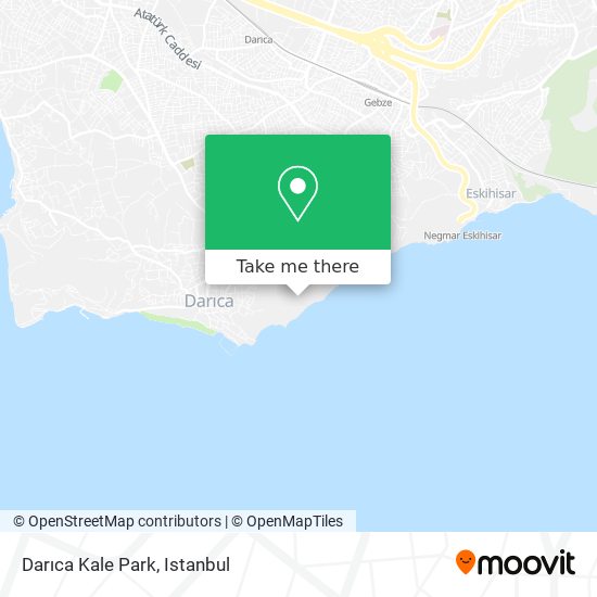 Darıca Kale Park map