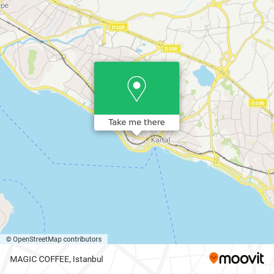 MAGIC COFFEE map