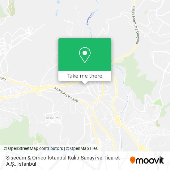 Şişecam & Omco İstanbul Kalıp Sanayi ve Ticaret A.Ş. map