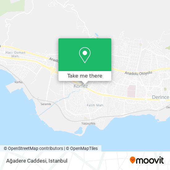 Ağadere Caddesi map
