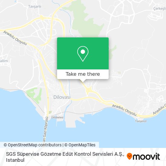 SGS Süpervise Gözetme Edüt Kontrol Servisleri A.Ş. map