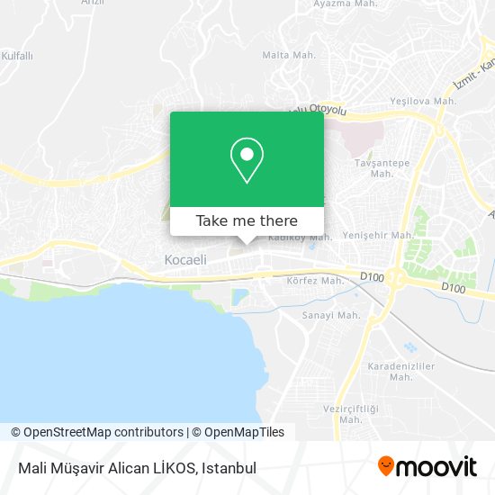Mali Müşavir Alican LİKOS map