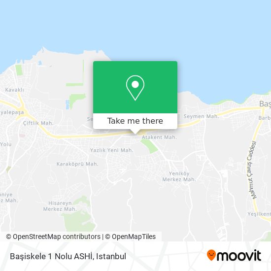 Başiskele 1 Nolu ASHİ map