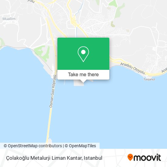 Çolakoğlu Metalurji Liman Kantar map