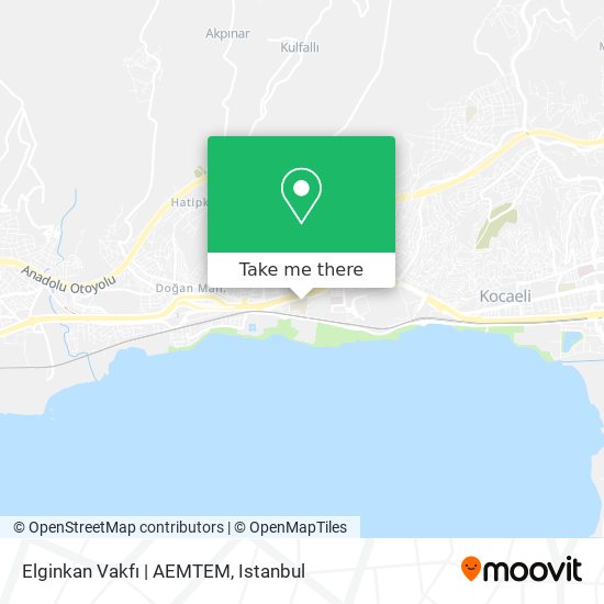 Elginkan Vakfı | AEMTEM map