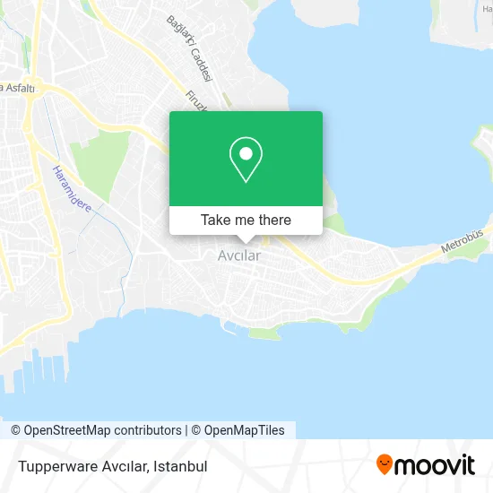 Tupperware Avcılar map