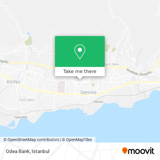 Odea Bank map