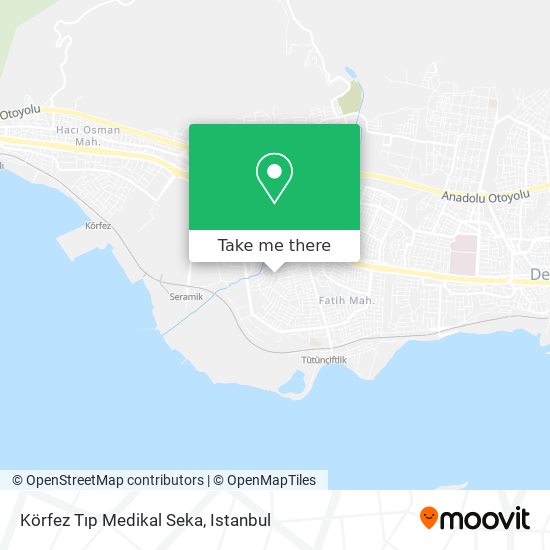 Körfez Tıp Medikal Seka map