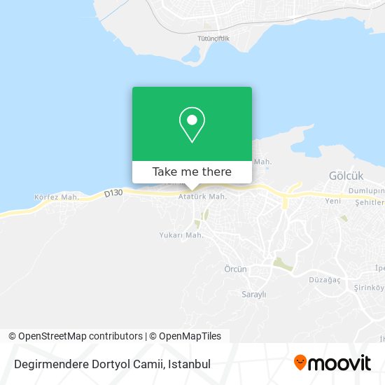 Degirmendere Dortyol Camii map