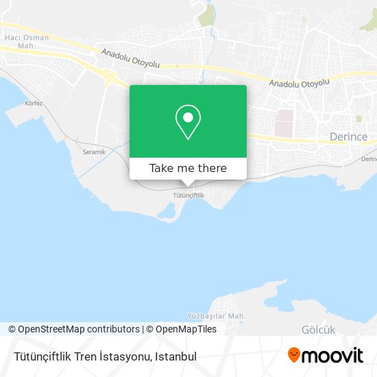 Tütünçiftlik Tren İstasyonu map