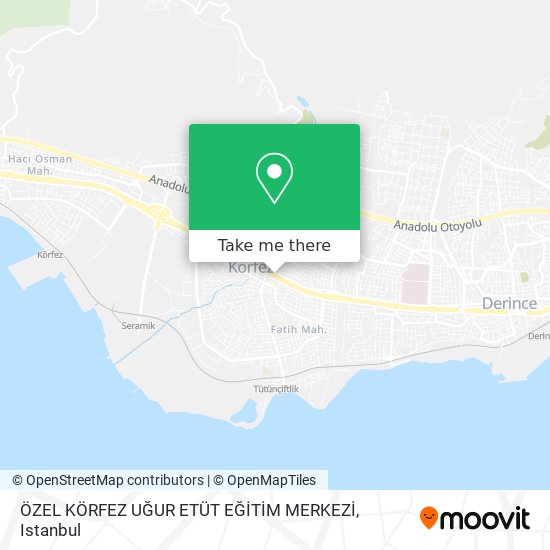 ÖZEL KÖRFEZ UĞUR ETÜT EĞİTİM MERKEZİ map