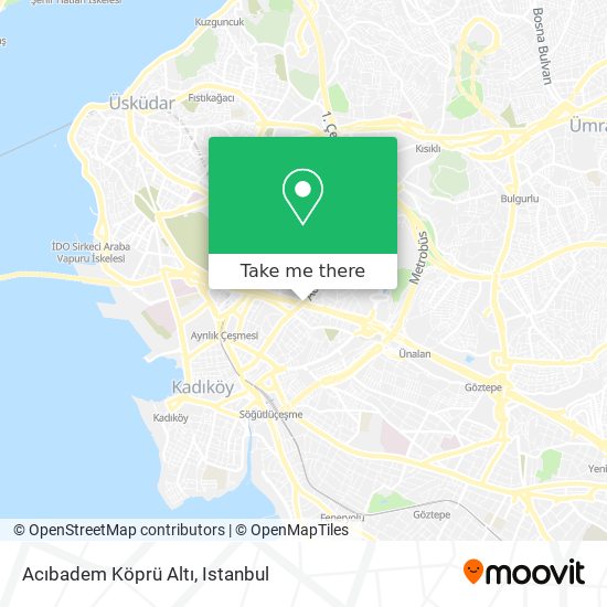 Acıbadem Köprü Altı map