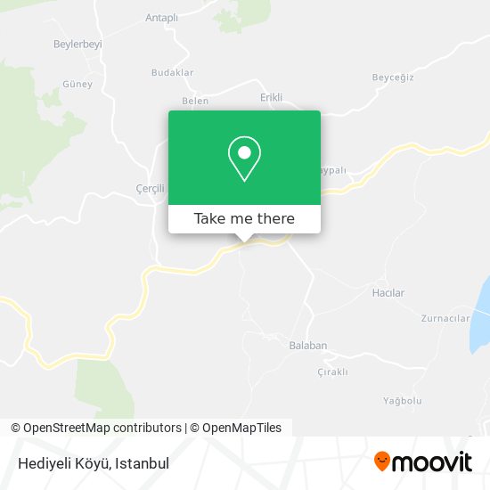 Hediyeli Köyü map
