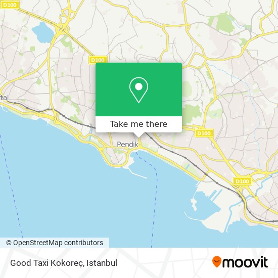 Good Taxi Kokoreç map