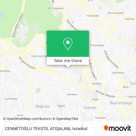 CENNETOĞLU TEKSTİL ATIŞALANI map