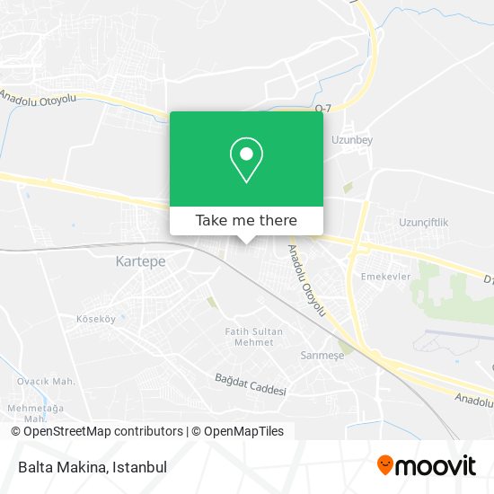 Balta Makina map
