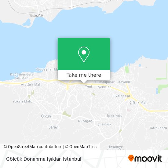 Gölcük Donanma Işıklar map