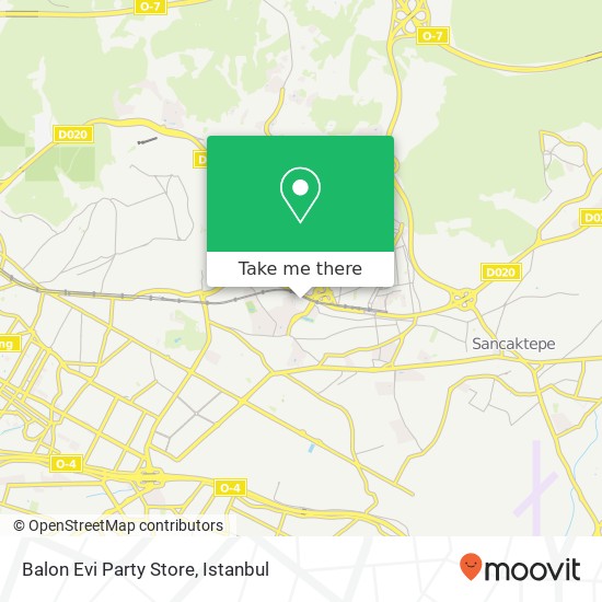 Balon Evi Party Store map