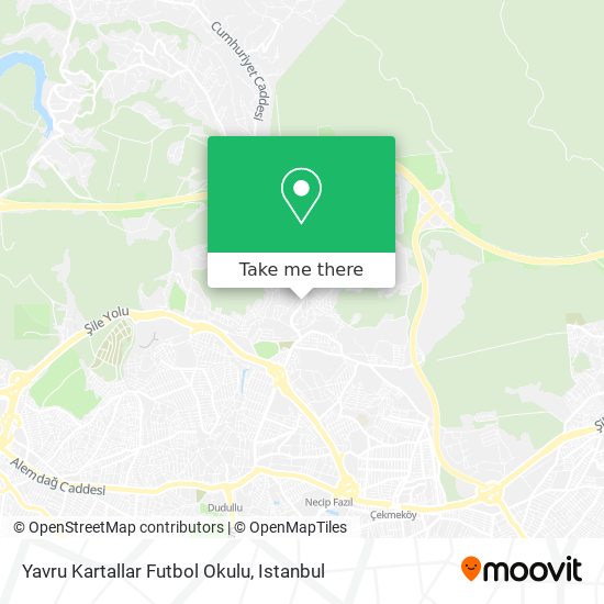 Yavru Kartallar Futbol Okulu map