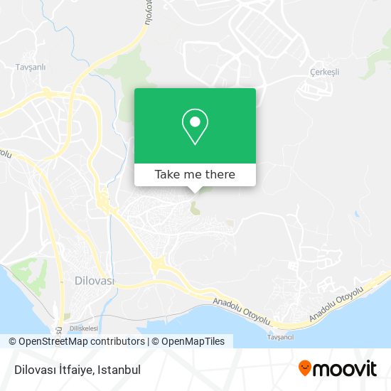 Dilovası İtfaiye map