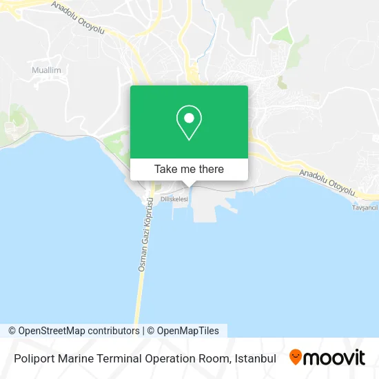 Poliport Marine Terminal Operation Room map