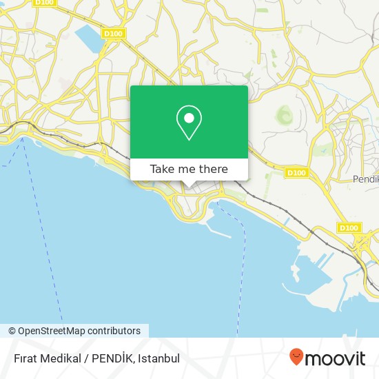 Fırat Medikal / PENDİK map