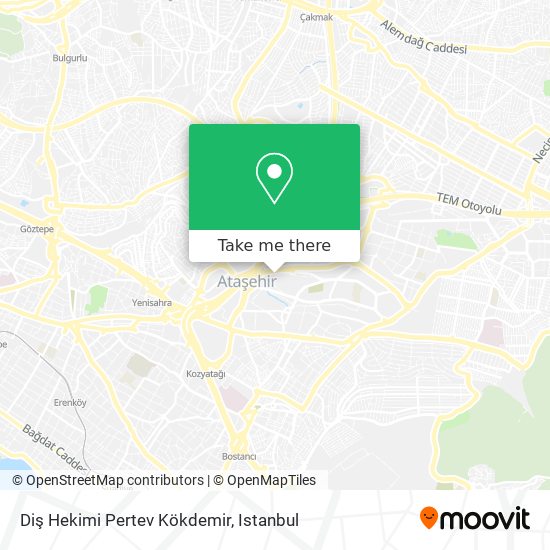 Diş Hekimi Pertev Kökdemir map