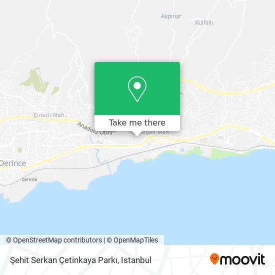 Şehit Serkan Çetinkaya Parkı map