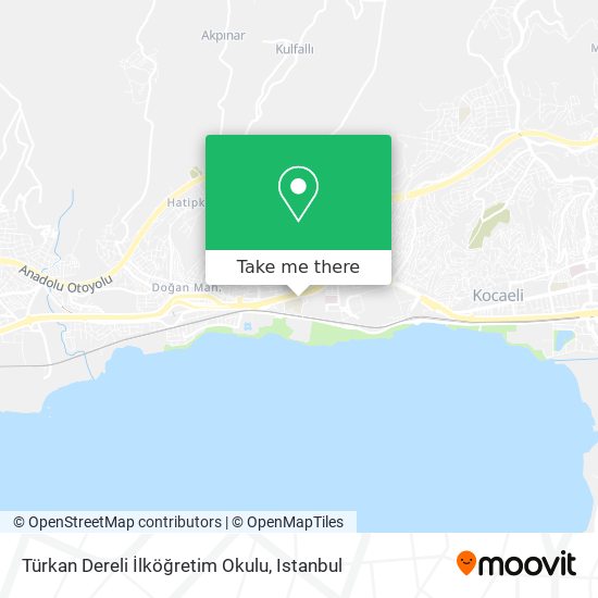Türkan Dereli İlköğretim Okulu map