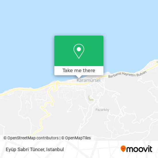 Eyüp Sabri Tüncer map