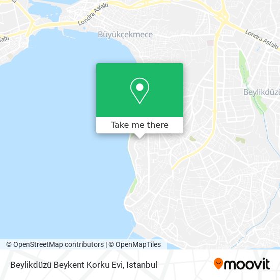 Beylikdüzü Beykent Korku Evi map