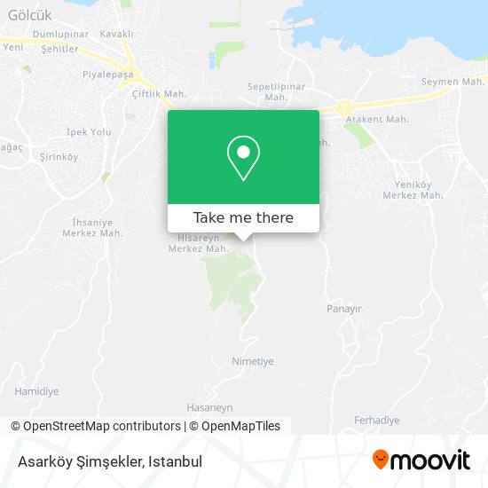 Asarköy Şimşekler map