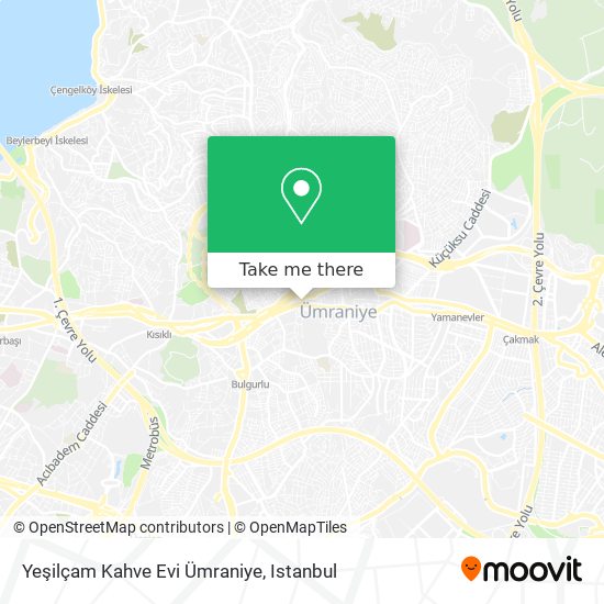 Yeşilçam Kahve Evi Ümraniye map