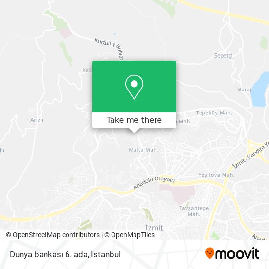 Dunya bankası 6. ada map