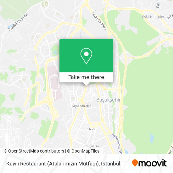 Kayılı Restaurant (Atalarımızın Mutfağı) map