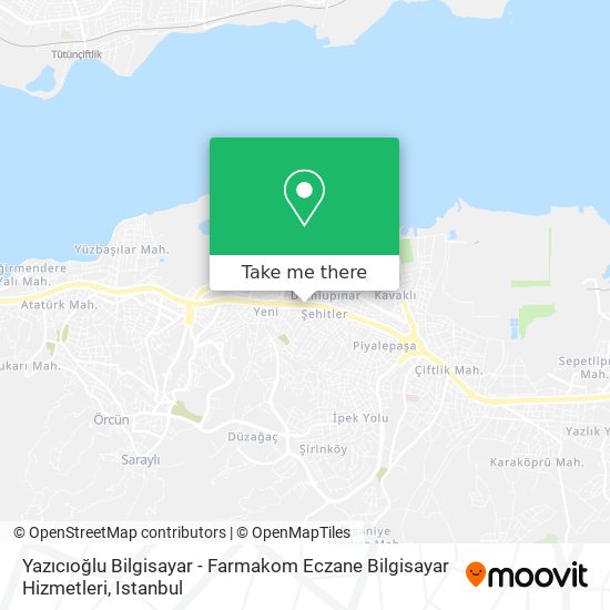 Yazıcıoğlu Bilgisayar - Farmakom Eczane Bilgisayar Hizmetleri map